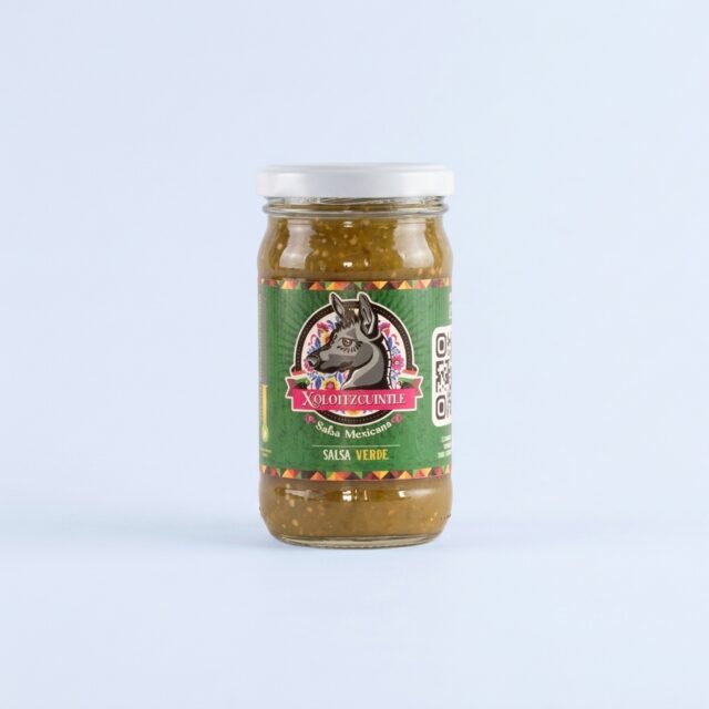 Salsa Verde de Finca Xoloitzcuintle