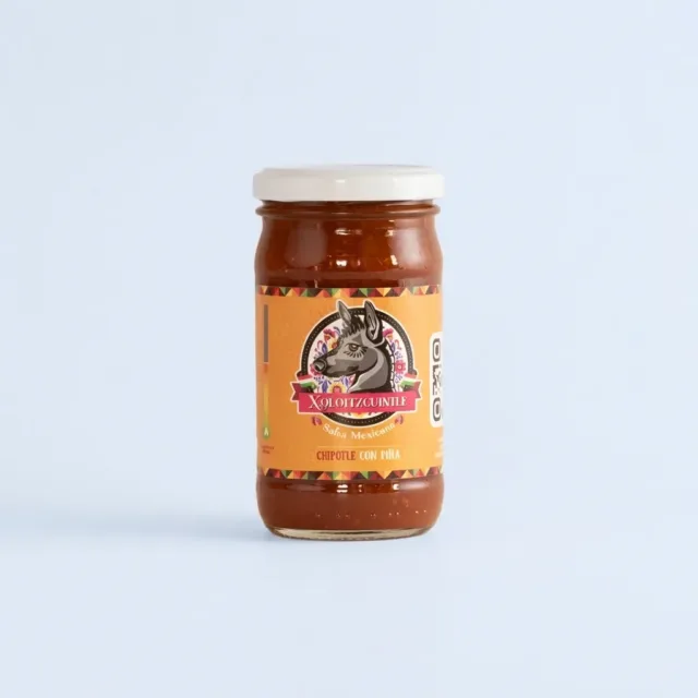 Salsa de Chipotle con Piña de Finca Xoloitzcuintle