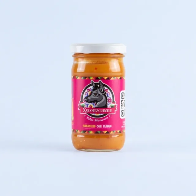 Salsa Habanero con Mango de Finca Xoloitzcuintle