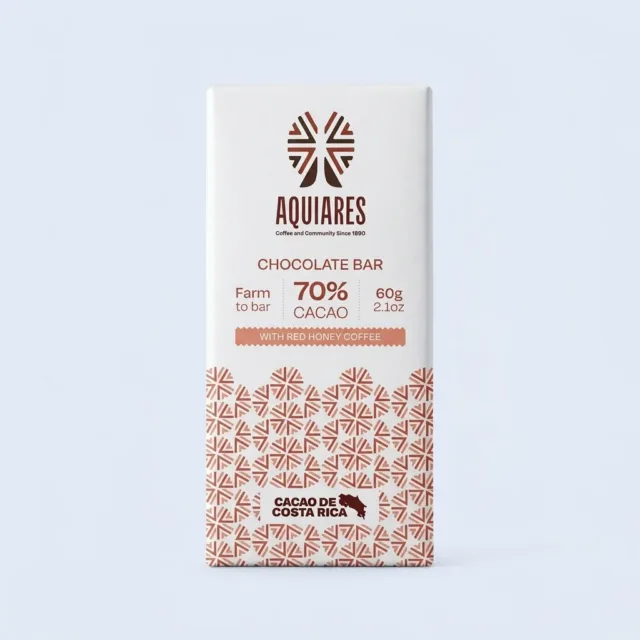Chocolate 70% con café Red Honey · Imagen generada