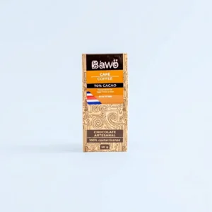 Barra de chocolate 70% con Café · Imagen generada