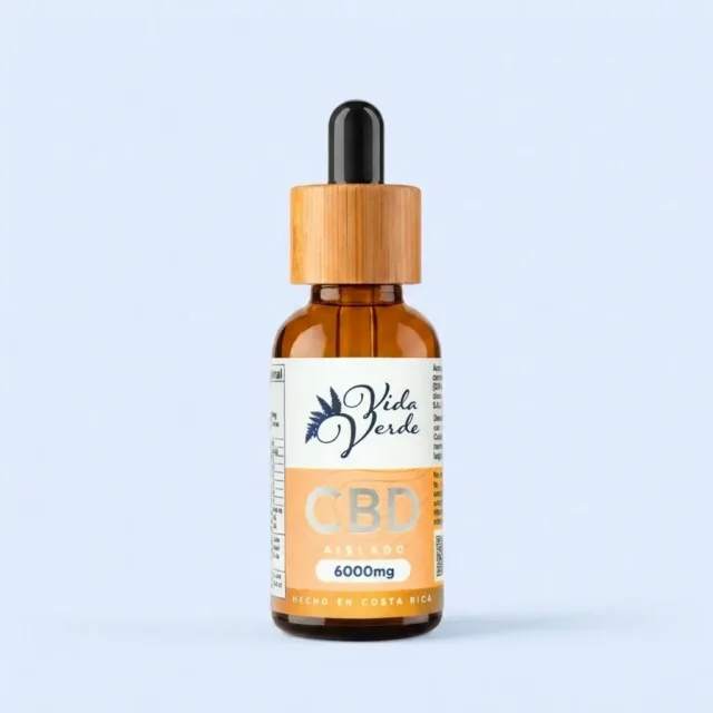 Aceite de CBD aislado 6000 mg · Imagen generada