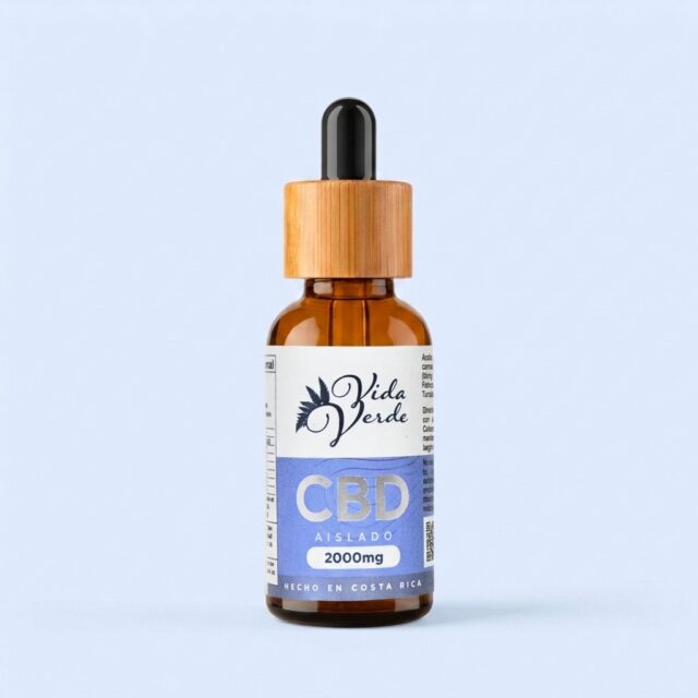 Aceite de CBD aislado 2000 mg · Imagen generada