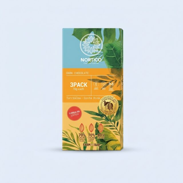 3 Pack Dark Chocolate · Imagen generada
