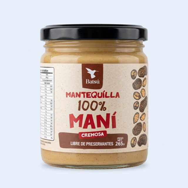 Mantequilla de maní cremosa · Imagen generada