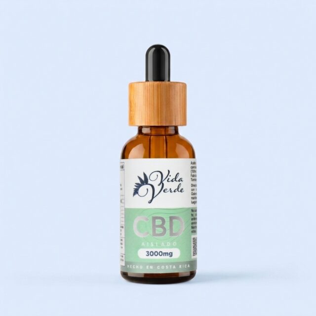 Aceite de CBD aislado 3000 mg · Imagen generada