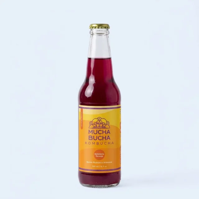 Kombucha Remolacha Naranja · Imagen generada