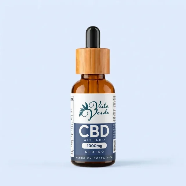 Aceite de CBD aislado 1000 mg · Imagen generada