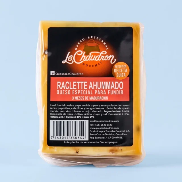 Queso Raclette Ahumado · Imagen generada
