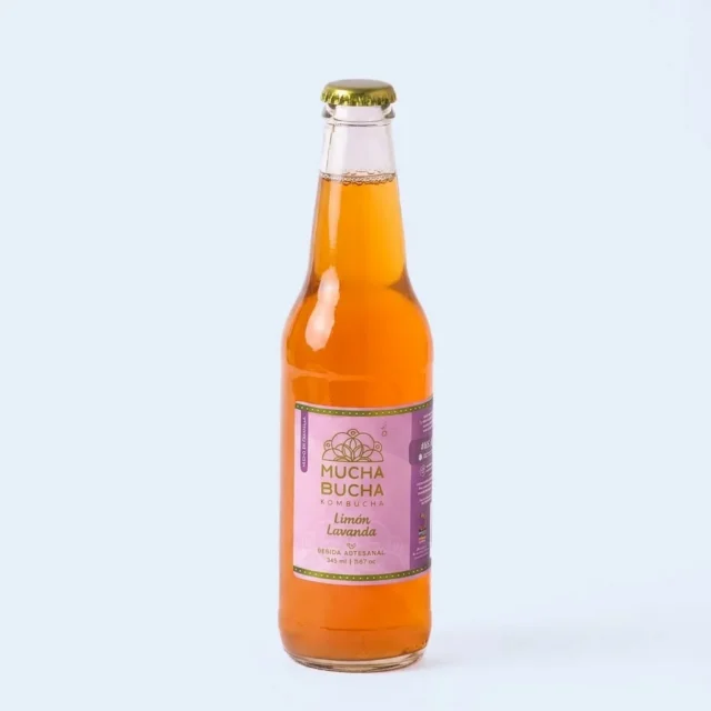 Kombucha Limón Lavanda · Imagen generada