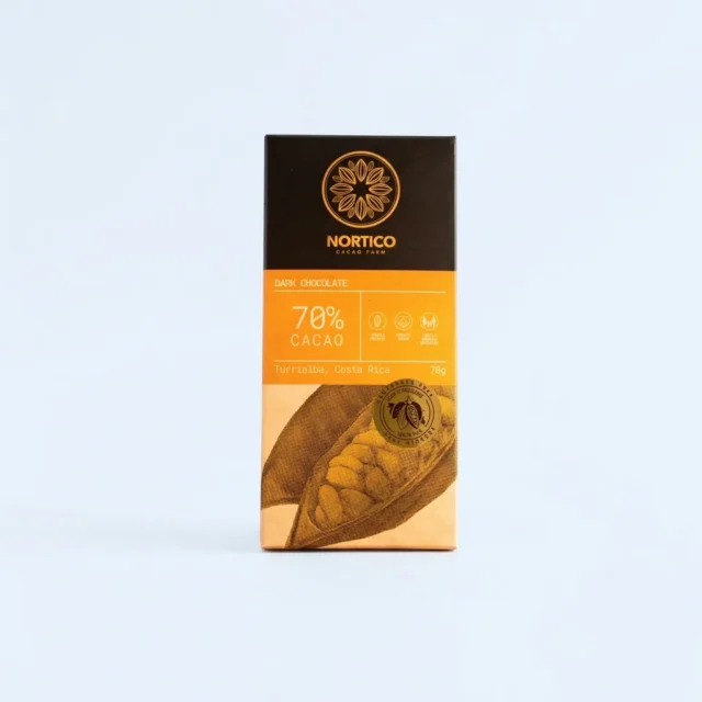 Chocolate 70% Cacao · Imagen generada