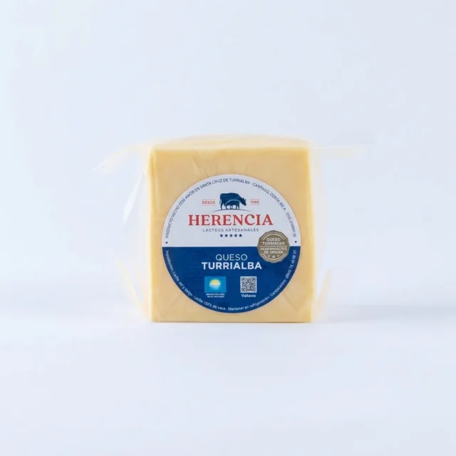 Queso Turrialba Certificado · Imagen generada