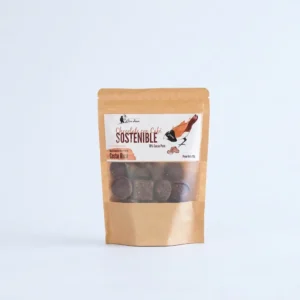 Tapitas de Chocolate 70% Sostenible con Café · Imagen generada