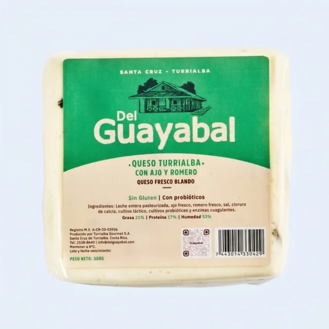 Queso con Ajo y Romero · Imagen generada